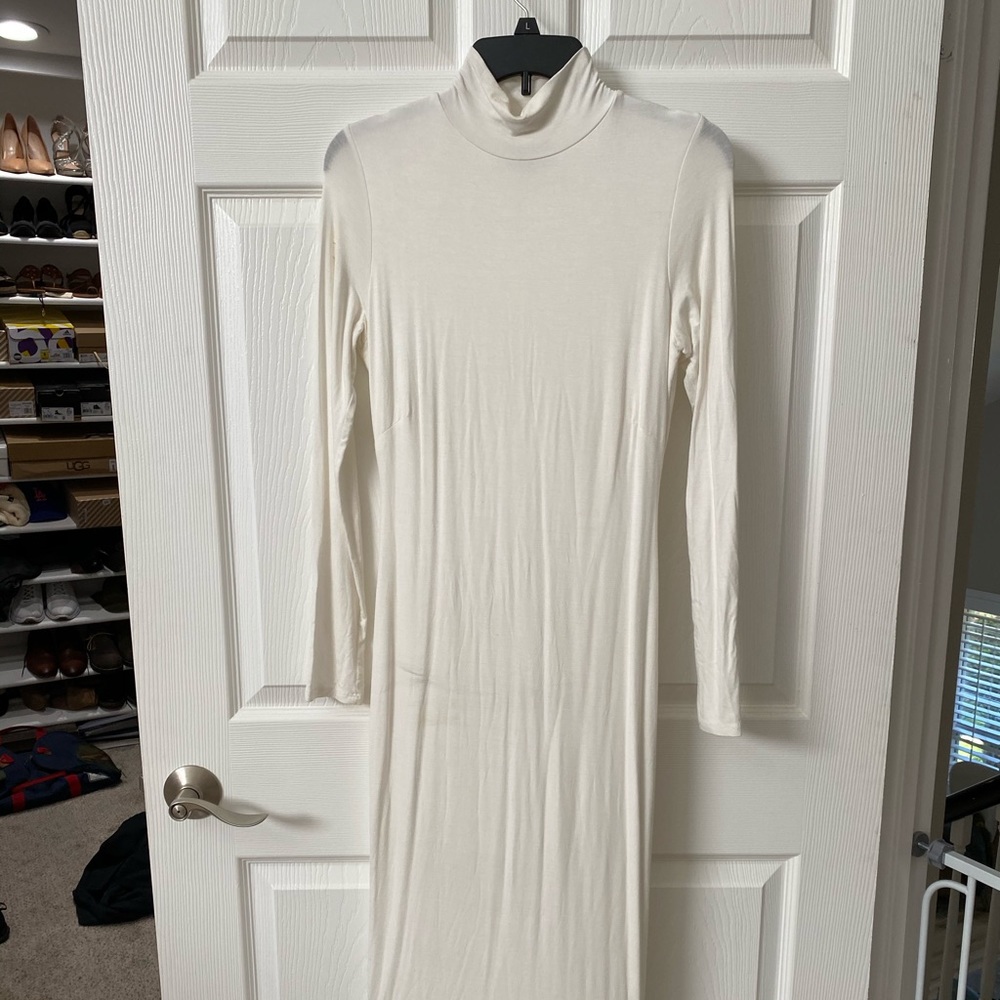 Calf length dress
